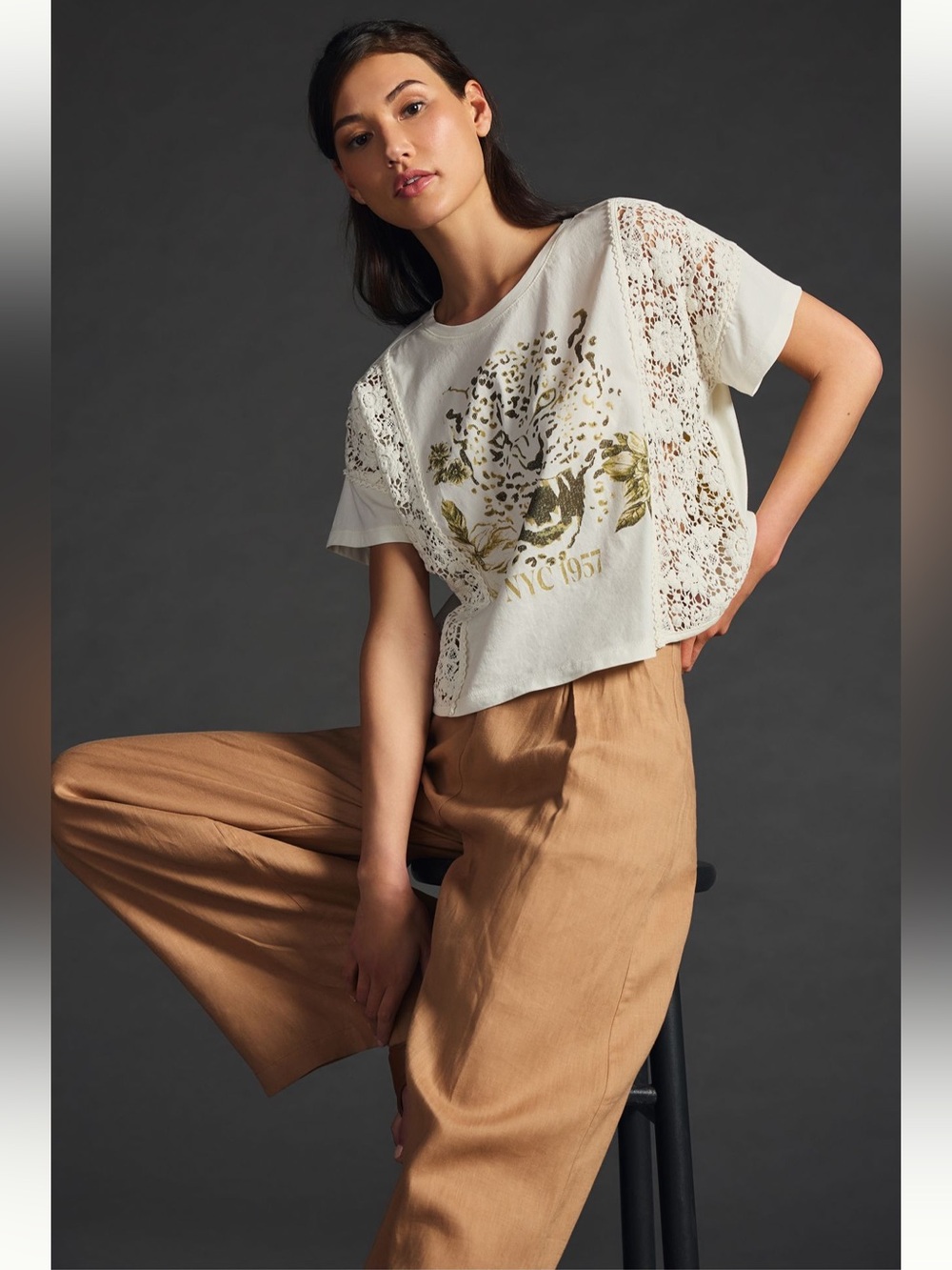 Anthropologie Pilcro Graphic Tee
